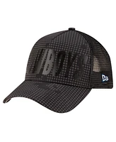 New Era Men's Graphite Dallas Cowboys Midnight Ink Tonal A-Frame 9FORTY Adjustable Hat