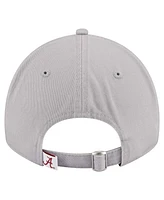 New Era Women's Gray Alabama Crimson Tide Logo 9TWENTY Adjustable Hat