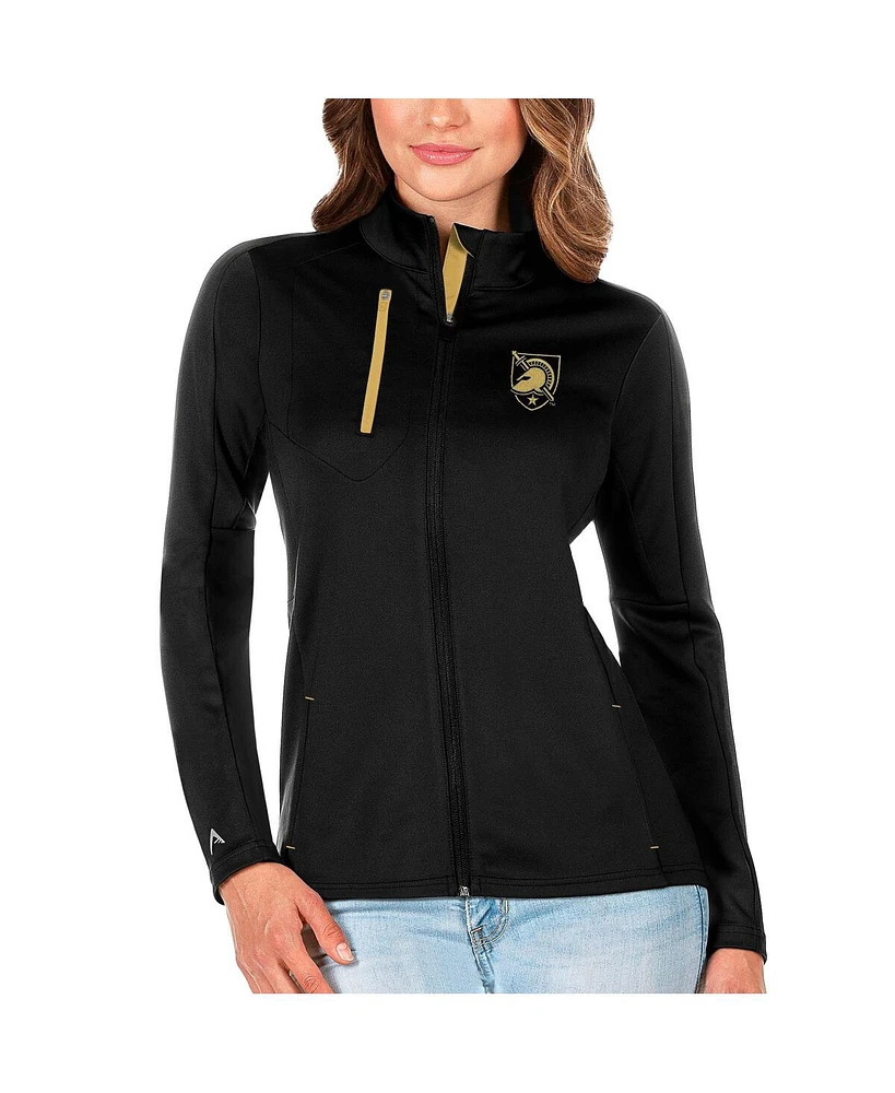 Antigua Women's Black/Gold Army Black Knights Generation Full-Zip Jacket