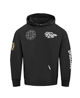 Pro Standard Men's Black Boston Bruins Paint the City Pullover Hoodie