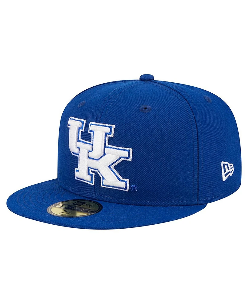 New Era Men's Royal Kentucky Wildcats 59FIFTY Fitted Hat