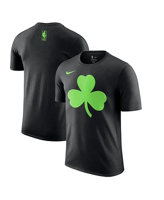 Nike Men's Black Boston Celtics 2024/25 City Edition Essential Logo T-Shirt