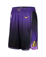 Nike Men's Purple Los Angeles Lakers 2024/25 City Edition Swingman Shorts