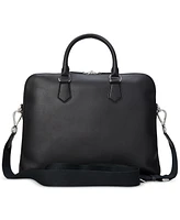 Polo Ralph Lauren Men's Smooth Leather Commuter Bag