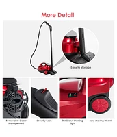 Mecale 2000W Heavy Duty Multi-purpose Steam Cleaner Mop with Detachable Handheld Unit