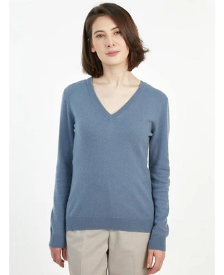 Gobi Cashmere Women's V-Neck Sweater