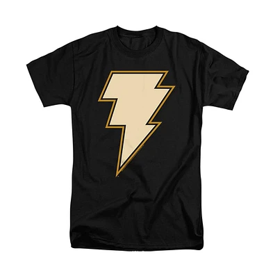 Black Adam Mens Chest Emblem Short Sleeve Adult Tall Tee / T-Shirt