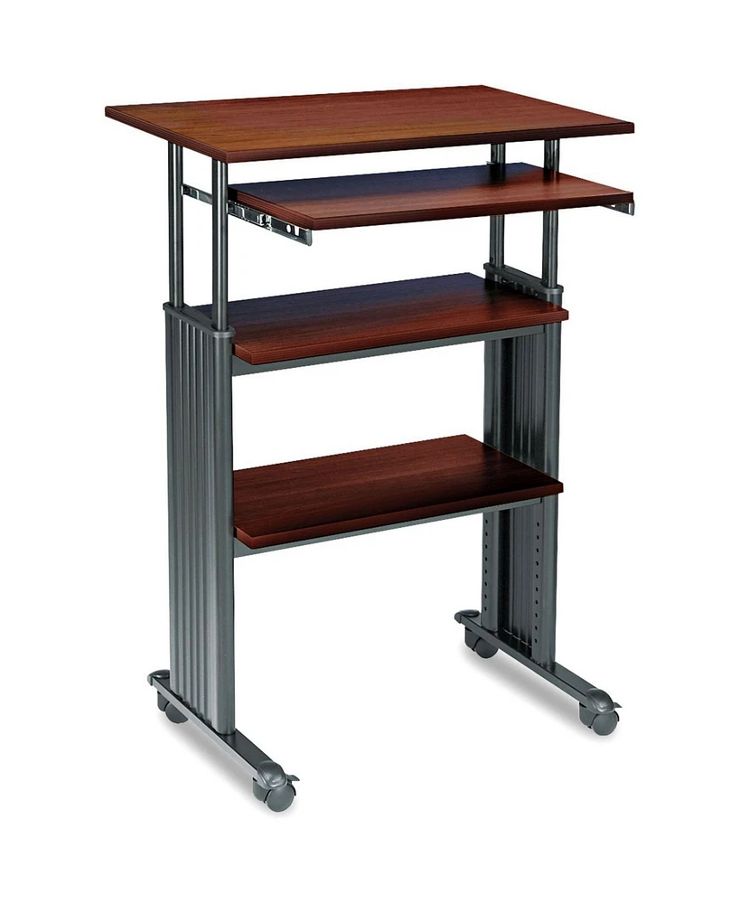 Slickblue Adjustable Height Stand-Up Computer Desk Workstation for Home and Office