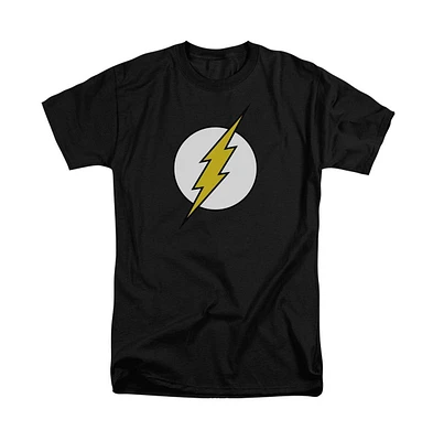 Dc Flash Mens Dc Comics Flash Fl Classic Short Sleeve Adult Tall Tee / T-Shirt