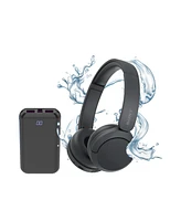 Sony Wh-CH520 Compact Wireless Bluetooth On-Ear Headphones (Black) bundle