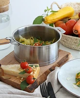Stainless Steel Quart Strate Saucepan with Lid