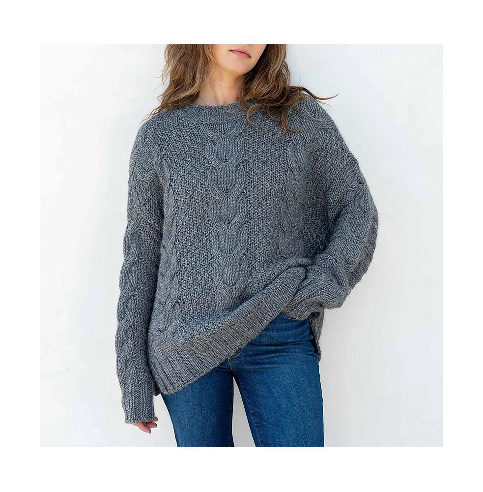 Mersea Women's Topanga Cable Sweater