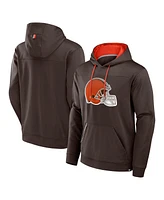 Fanatics Men's Brown Cleveland Browns Defender Pullover Hoodie