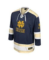 Colosseum Men's Navy Notre Dame Fighting Irish Athletic Machine Fashion Hockey Jersey