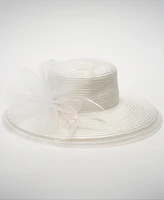 August Hats Sheer Edge Wide Brim Dressy Hat