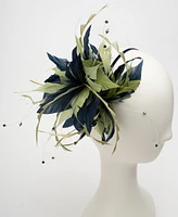 August Hats Two-Tone Feather Fascinator