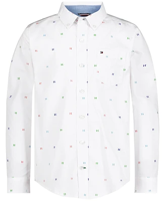 Tommy Hilfiger Toddler and Little Boys Printed Shirt