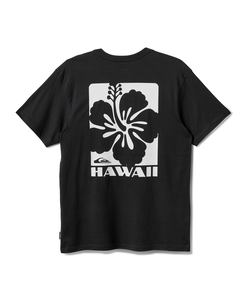 Quiksilver Men's Hawaii Hibiscus Short Sleeve T-Shirt
