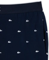 Lacoste Men's Loungewear Crocodile Pajama Pants