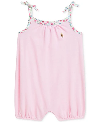 Polo Ralph Lauren Baby Knit Oxford Bubble Shortall