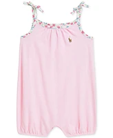 Polo Ralph Lauren Baby Knit Oxford Bubble Shortall