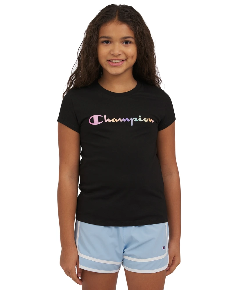 Champion Big Girls Short-Sleeve Graphic T-Shirt