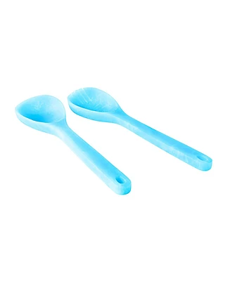 Godinger Lucente Resin Matte Salad Server Set