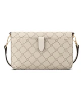 Nine West Women's Lockup 9 Phone Crossbody Wallet