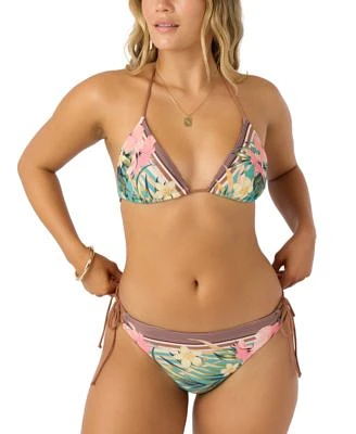 Oneill Juniors Estella Tile Venice Bikini Top Bottoms