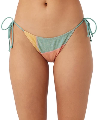 O'Neill Juniors' Mirage Colorblocked Maracas Bikini Bottoms