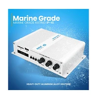 Pyle 4-Ch. Bluetooth Marine Amplifier System, 400 Watts, Weather Resistant