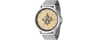 Invicta Men's 47981 Nfl New Orleans Saints Quartz 3 Hand Beige Dial Watch