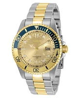 Invicta Men's 30948 Pro Diver Quartz 3 Hand Gold Dial Watch