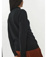 Gobi Cashmere Women's Mock Neck Sweater