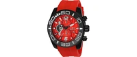 Invicta Men's 24161 Pro Diver Quartz Multifunction Red Dial Watch