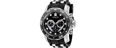 Invicta Men's Pro Diver Scuba Quartz Chronograph Black