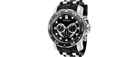 Invicta Men's Pro Diver Scuba Quartz Chronograph Black