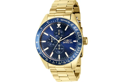 Invicta Men's 38967 Aviator Quartz Multifunction Blue Dial Watch