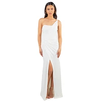 Pia Gladys Perey Women's Corset One Shoulder Wrinkle Free None Iron Evening Dress