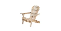 Slickblue Folding Adirondack Chair for Patio and Garden Space Saving and Durable