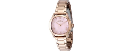 Invicta Women's 48240 Wildflower Quartz 3 Hand Pink Dial Watch