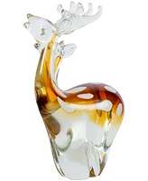 Dale Tiffany 10.25" Arroyo Deer Art Glass Figurine