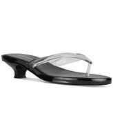 Jeffrey Campbell Lollipop Jelly Kitten-Heel Thong Sandals