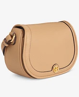 Giani Bernini Pebble Small Saddle Crossbody, Exclusively at Macy's