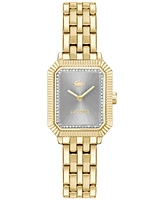 Lacoste Women's Parisienne Gold Tone Stainless Steel Bracelet Watch, 28.3 x 20.7mm