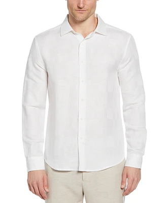 Cubavera Men's Textured Button-Down Shirt