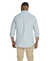 Johnny Bigg Big & Tall Serge Melange Linen Shirt