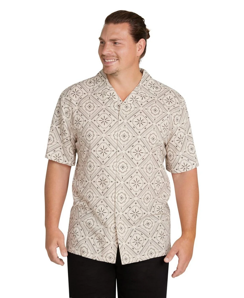 Johnny Bigg Men's Batik Relaxed Fit Shirt