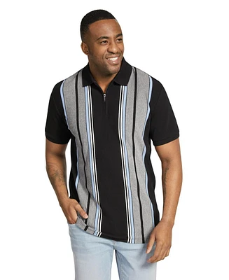 Johnny Bigg Big & Tall Lester Vertical Stripe Polo