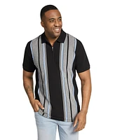 Johnny Bigg Big & Tall Lester Vertical Stripe Polo